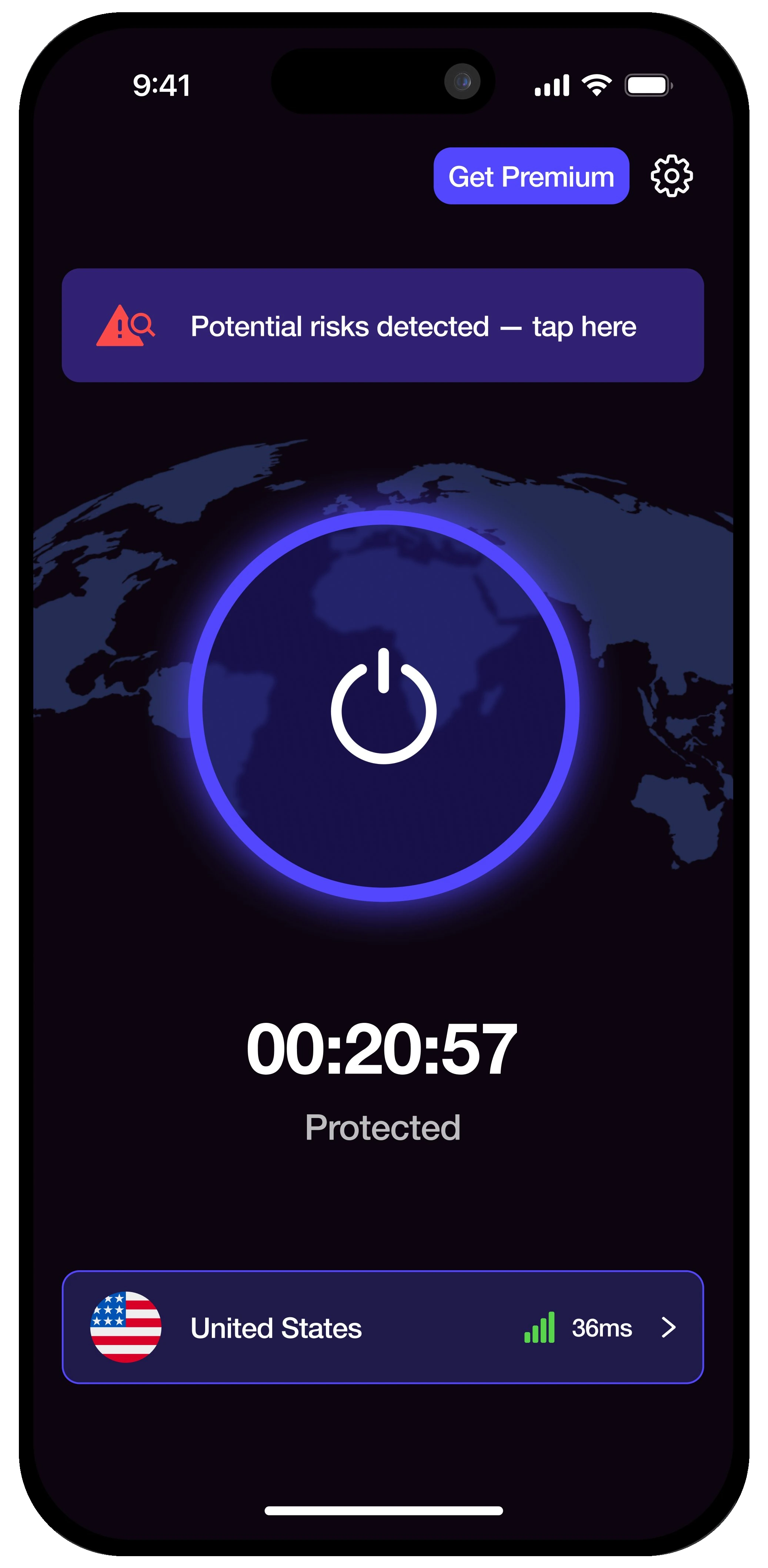 VPN connected